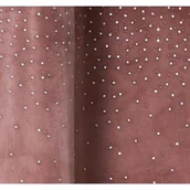 Zasłony - Zasłona z kółkami CRISTAL 140 x 260 cm wrzosowa - miniaturka - grafika 1