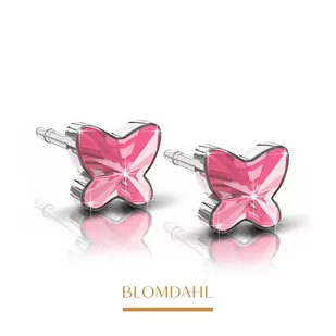 Blomdahl - Kolczyk Butterfly Light Rose 5 mm SFJ 2szt - Piercing - miniaturka - grafika 1