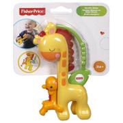 Grzechotki dla dzieci - Fisher Price, grzechotka Suwaczek Żyrafka, CGR92 - miniaturka - grafika 1