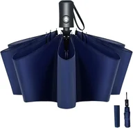 Parasole - Vicloon Automatyczny Parasol Podróżny Granatowy - miniaturka - grafika 1