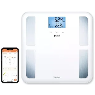 Beurer BF 850 Connect Premium biały - Wagi łazienkowe - miniaturka - grafika 1