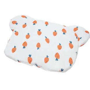 PODUSZKA MUŚLINOWA MIŚ DO ŁÓŻECZKA WÓZKA GONDOLI 35x30 cm PREMIUM Kerstin - Kołdry i poduszki dla dzieci - miniaturka - grafika 1