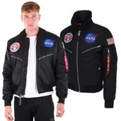 Odzież taktyczna i umundurowanie - Kurtka Alpha Industries Spacekwalk 108103 03 - Czarna - miniaturka - grafika 1