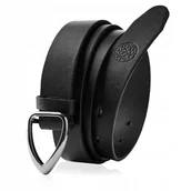 Paski - BETLEWSKI Damski pasek ze skóry naturalnej pas 85 - miniaturka - grafika 1