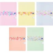 Przybory szkolne - BRULION B5/96 # OXFORD FLOWER MO - miniaturka - grafika 1