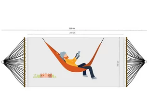 Hamak Reklamowy, Biały Whr-4 - Hamaki - miniaturka - grafika 1