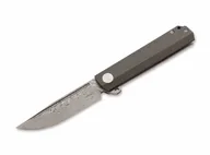 Noże - Nóż składany Boker Plus Cataclyst Green Damascus (01BO478DAM) - miniaturka - grafika 1