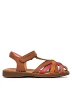 Buty dla dziewczynek - Froddo Sandały Lore Rosa G3150245-4 M Brązowy - miniaturka - grafika 1