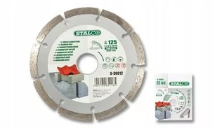 STALCO Tarcza diamentowa segmentowa 115mm standard - Tarcze do pił - miniaturka - grafika 1
