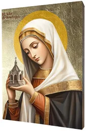 Ikona Błogosławiona Ida z Boulogne - Ikony i obrazy sakralne Ikona Błogosławiona Ida z Boulogne - Ikony i obrazy sakralne - miniaturka - grafika 1