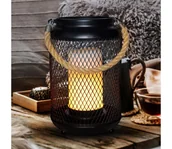 Lampy stojące - Solight WO3101 - LED Dekoracyjna lampa stołowa LED/3xAA czarna - miniaturka - grafika 1