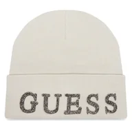 Czapki damskie - Czapka Guess AW5398 POL01 Beżowy - miniaturka - grafika 1