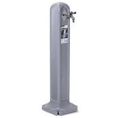 Skrzynie ogrodowe - Prosperplast Słupek ogrodowy z kranikiem Tanker granitowy - miniaturka - grafika 1