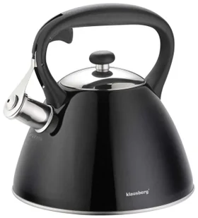 Czarny czajnik na każdy typ kuchenki 3L M0-K37 - Czajniki na gaz Czarny czajnik na każdy typ kuchenki 3L M0-K37 - Czajniki na gaz - miniaturka - grafika 1