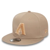 Czapki męskie - Czapka z daszkiem New Era Mlb Patch 950 Diamondbacks 60503482 Beżowy - miniaturka - grafika 1