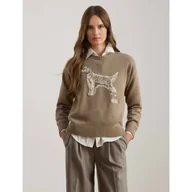 Swetry damskie - LAUREN RALPH LAUREN Sweter COMBED Loose fit - miniaturka - grafika 1
