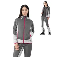 Kurtki damskie - 4F Kurtka damska skiturowa Primaloft® Active H4Z22-KUDH061-22S Szary Roz. XXL - miniaturka - grafika 1