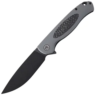 Nóż składany Petrified Fish Stamp PF-B03 - Black Stonewash/Grey - Noże - miniaturka - grafika 1