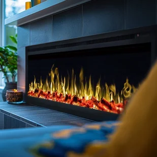 Kominek elektryczny AFLAMO Royal 72 - ogień premium - na ścianę i do zabudowy - 182x43x15 cm - dekoracyjny kominek LED z grzaniem 750/1500 W - Kominki elektryczne Kominek elektryczny AFLAMO Royal 72 - ogień premium - na ścianę i do zabudowy - 182x43x15 cm - dekoracyjny kominek LED z grzaniem 750/1500 W - Kominki elektryczne - miniaturka - grafika 1
