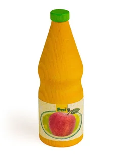 Napój jabłkowy w drewnianej butelce do zabawy dla dzieci Erzi - Zabawki interaktywne dla dzieci - miniaturka - grafika 1