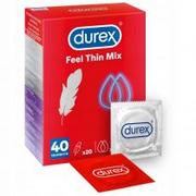 Durex _Feel Thin prezerwatywy lateksowe Mix 40 szt.