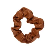Ozdoby do włosów - DONEGAL GUMKA DO WŁOSÓW SCRUNCHIE FA-5652 BRĄZOWA - miniaturka - grafika 1