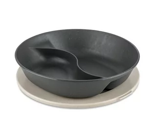 Koziol Miska Connect Separee Organic Nature szara z przykrywką 7278701 - Miski i półmiski - miniaturka - grafika 1