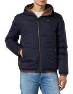 Kurtki męskie - Blauer Kurtki Krótkie Odwracalne Kurtka Męska Wyściełana, 888 Niebieski, L - miniaturka - grafika 1