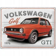 Akcesoria motoryzacyjne - Tablica szyld VOLKSWAGEN GOLF I GTI 1976 30x40 - miniaturka - grafika 1