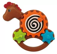 Zabawki interaktywne dla dzieci - Ks Kids First Developmental Toys Zabawka edukacyjna Koń zakręć/przekręć KA10768 - miniaturka - grafika 1