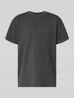 Koszulki męskie - T-shirt z naszywką z logo - miniaturka - grafika 1