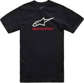Koszulki męskie - Alpinestars T-shirt ALPINESTARS ALWAYS 2.0 CSF TEE, Black/White/Red Rozmiar: XL - miniaturka - grafika 1