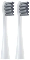Końcówki do szczoteczek elektrycznych - 2x Końcówka do szczoteczek Oclean X PRO Z1 F1 ONE AIR 2 szara - miniaturka - grafika 1