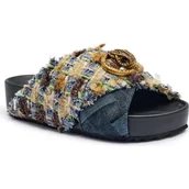 Klapki i japonki damskie - Kurt Geiger Klapki CHELSEA CROSS STRAP - miniaturka - grafika 1