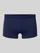 Kąpielówki męskie - Spodenki kąpielowe w jednolitym kolorze model ‘SEA LIFE’ - miniaturka - grafika 1