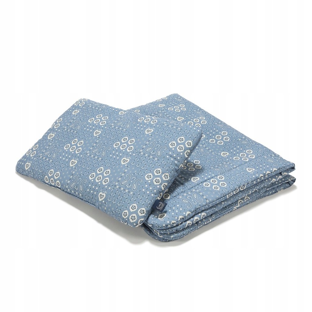 La Millou La Millou Komplet Pościeli bawełnianej L Bandana Denim
