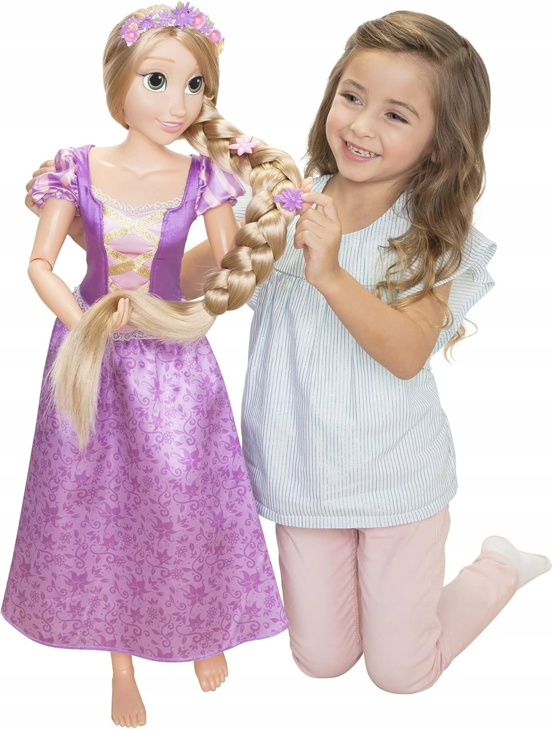 Disney Princess Roszpunka 80 cm wysokości lalki Playdate