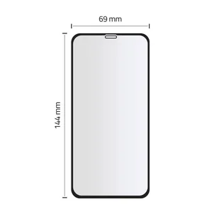 SZKŁO HYBRYDOWE HOFI HYBRID GLASS IPHONE 11 BLACK - Szkła hartowane na telefon - miniaturka - grafika 6