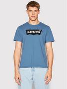 Koszulki męskie - Levi's T-Shirt Classic Graphic 22491-0368 Niebieski Classic Fit - miniaturka - grafika 1