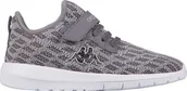 Buty dla dziewczynek - Kappa Buty dla dzieci Kappa Gizeh szare 260597K 1614 25 - 90329-1012 - miniaturka - grafika 1