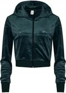 Bluzy damskie - REEBOK - BLUZA DAMSKA CL ENERGY Q4 VELOUR FZ HK4933 bluza z kapturem - miniaturka - grafika 1