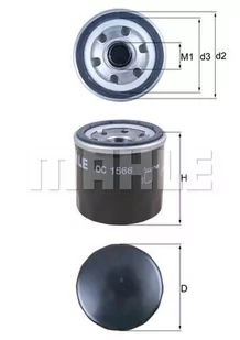 Filtr oleju Mahle OC 1566 - Filtry oleju - miniaturka - grafika 1