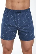 Majtki męskie - Bokserki męskie o luźnym kroju w drobne ananasy 3XL-5XL Comfort 002/262 - miniaturka - grafika 1