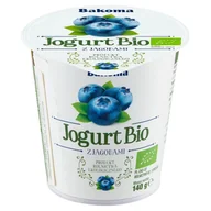 Soki i napoje niegazowane - Jogurt Bio 140G Jagodowy - miniaturka - grafika 1