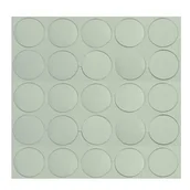 Zawiasy, okucia i inne akcesoria - U Zaślepka samoprzylepna SZARY (49)(listek=25szt) - miniaturka - grafika 1