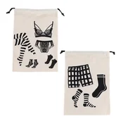 Akcesoria podróżnicze - Worek podróżny na bieliznę, 34 x 23 cm - miniaturka - grafika 1