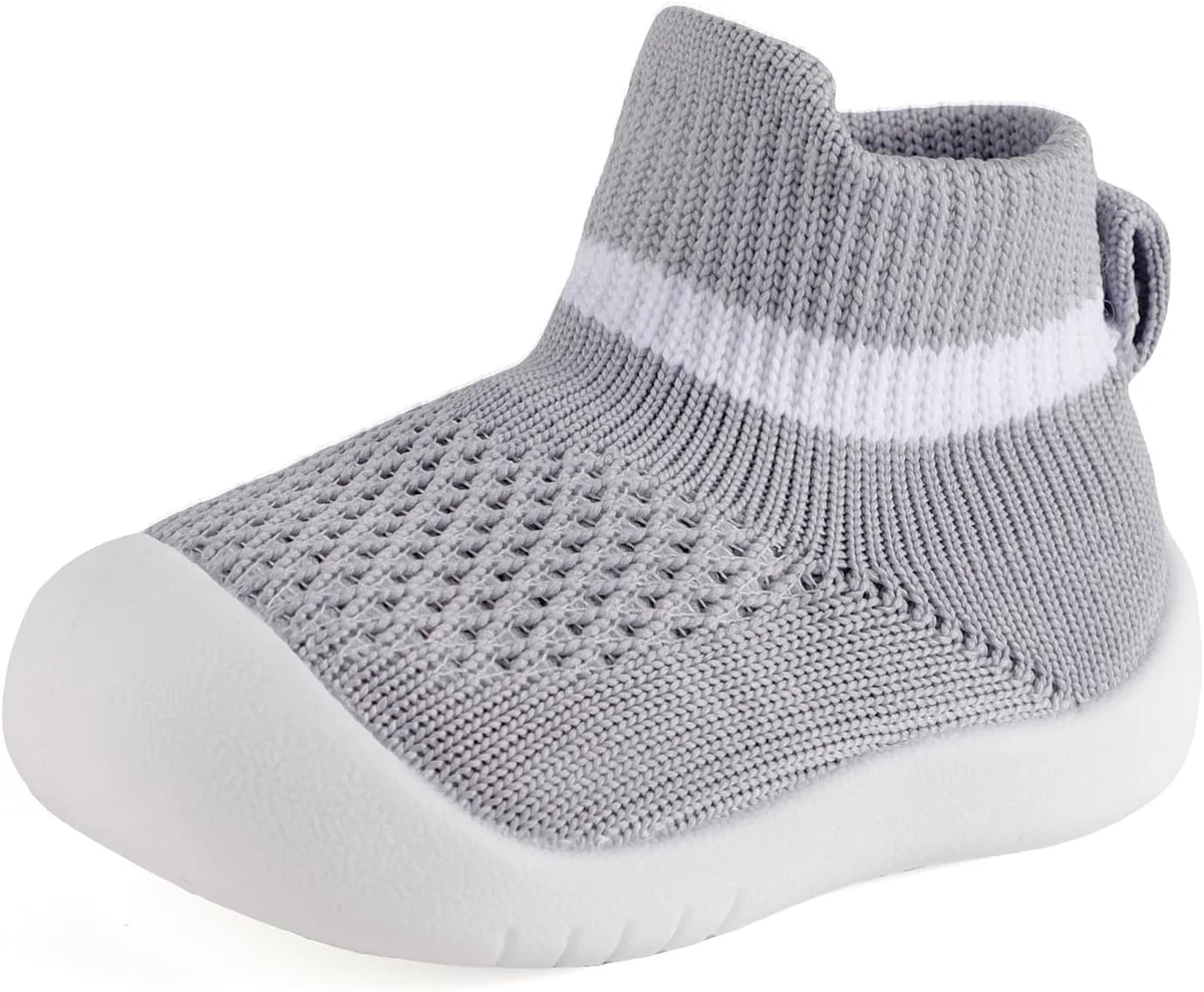 Buty dla niemowląt dziewiarskie antypoślizgowe 12-18 miesięcy