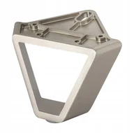 Meble modułowe i akcesoria - Noga meblowa stopka do łóżka kanapy INOX aluminiowa H100 wytrzymała SL037 - miniaturka - grafika 1