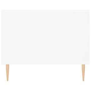 Stolik kawowy, biały, 102x50x40 cm, materiał drewnopochodny Lumarko! - Ławy i stoliki kawowe - miniaturka - grafika 6