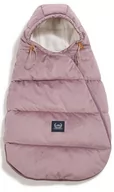 Śpiworki dla dzieci - Śpiworek Do Wózka Velvet Collection Aspen Winterproof Stroller Bag Baby French Lavender La Millou - miniaturka - grafika 1